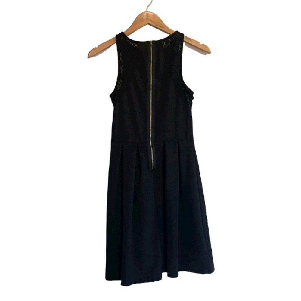 Basil Lola Lace Skater Dress Black Size Extra Small XS - Picture 5 of 5